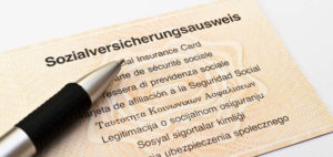Документ о  социальном страховании (Sozialversicherungsausweis) на работу в Германии