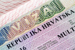Пакет документов на визу в Хорватию