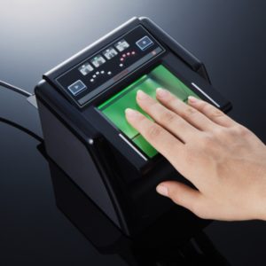 сканирования отпечатков пальцев