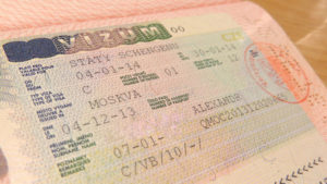 Наличие Шенгенской визы